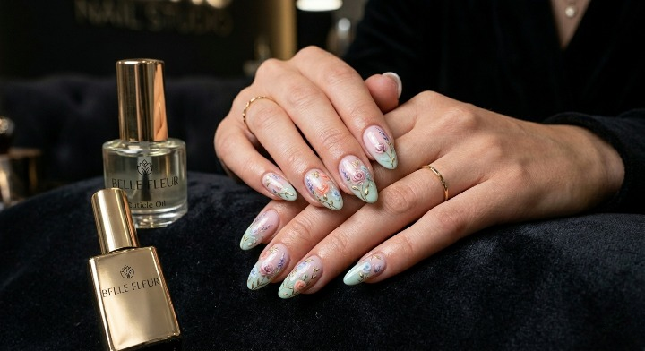 Floral Nail Art